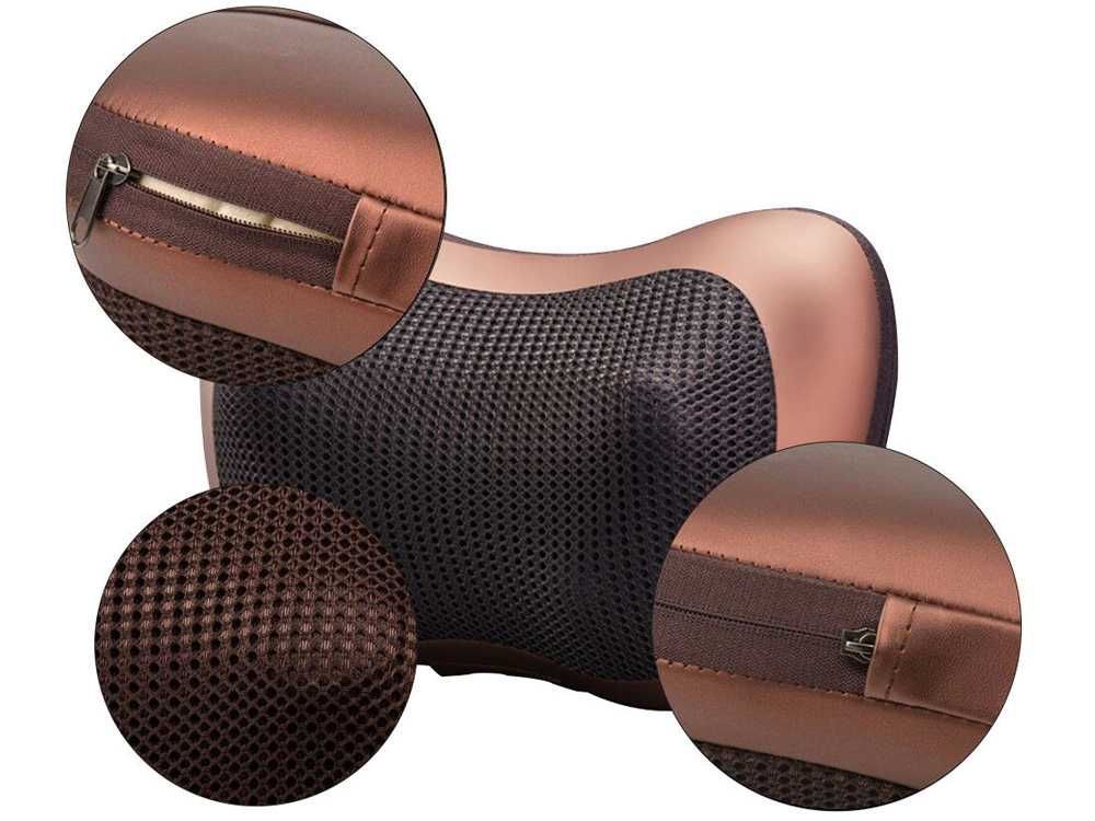Perna masaj Shiatsu pentru gat spate corp cu incalzire capete rotative