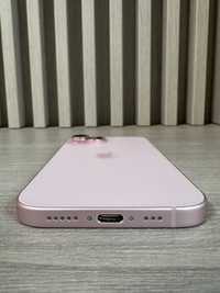 iPhone 15 Pink,128GB,Baterie 100%,Neverlocked,GARANTIE 8 luni!