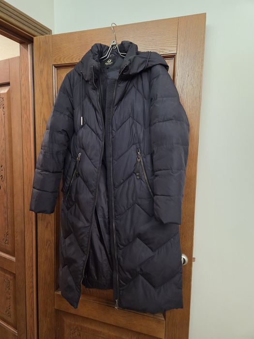 Тёплая длинная куртка,  размер 48-50