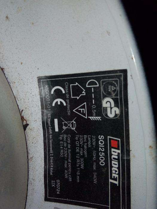 Lampa de camera niciodata folosit