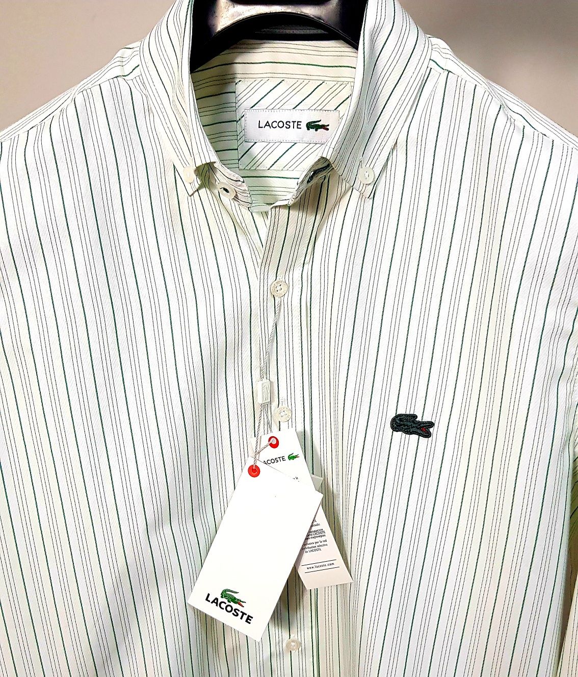 Camasa autentica  Lacoste made in France