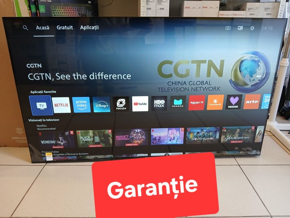 Televizor smart Philips 126 cm resigilat