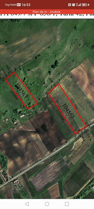 Vand teren la un km de Agnita spre Sighisoara