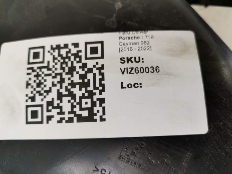 Въздухозаборник Въздуховод / Porsche 718 Cayman 982 [ - ] Оригинален,