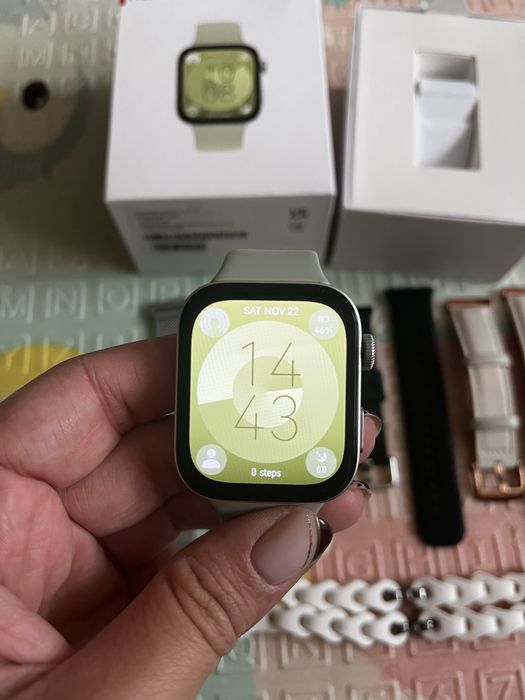 Часовник Huawei Fit 3 + каишки и кейсове