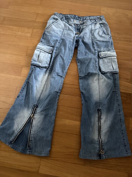 Blugi cargo model Miss Sixty, superbi, marime s