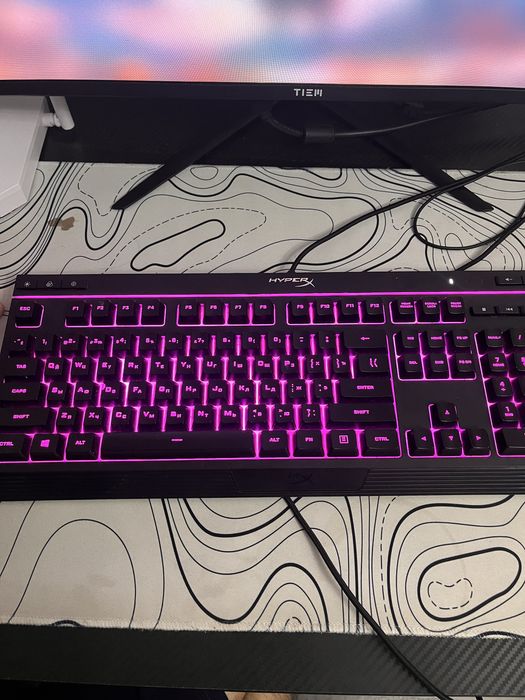 Клавиатура HyperX Alloy core RGB HX KB5ME2-RU