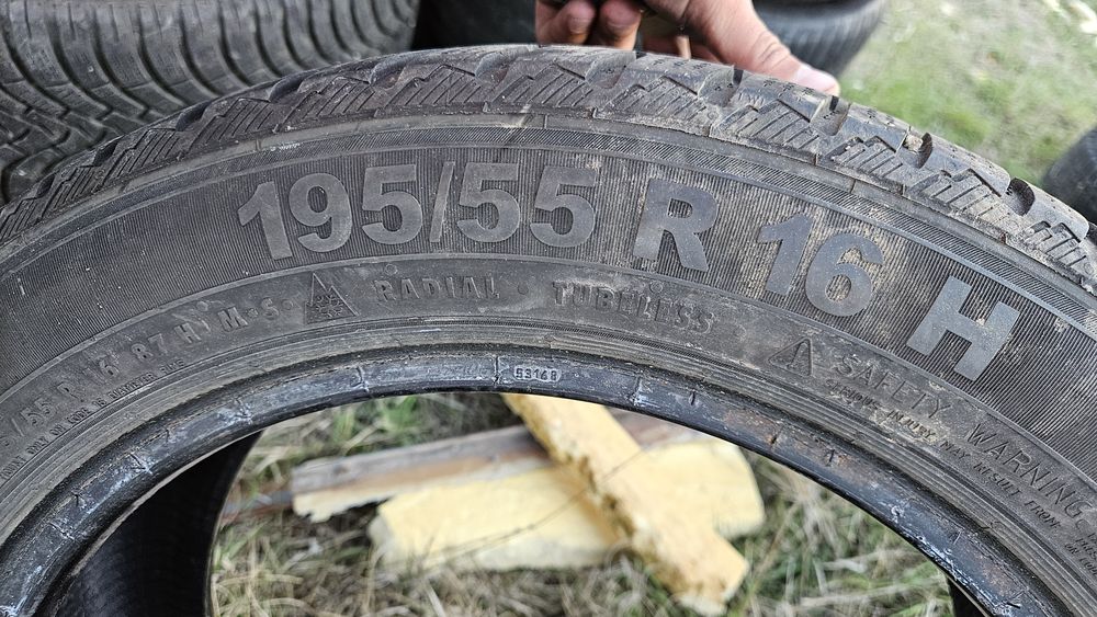 2бр гуми 195 55 16 семперит