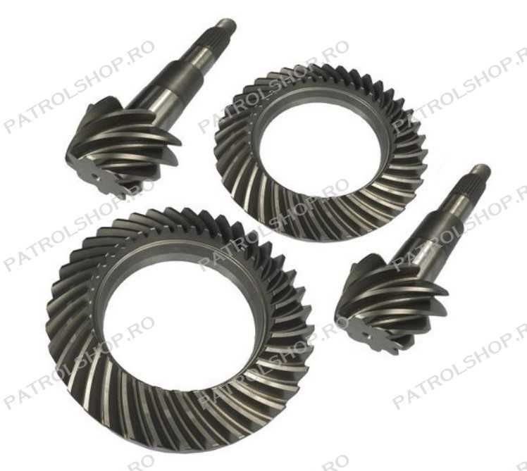 Set Rapoarte 5.13 coroana si pinon diferential Nissan Patrol Y60 Y61