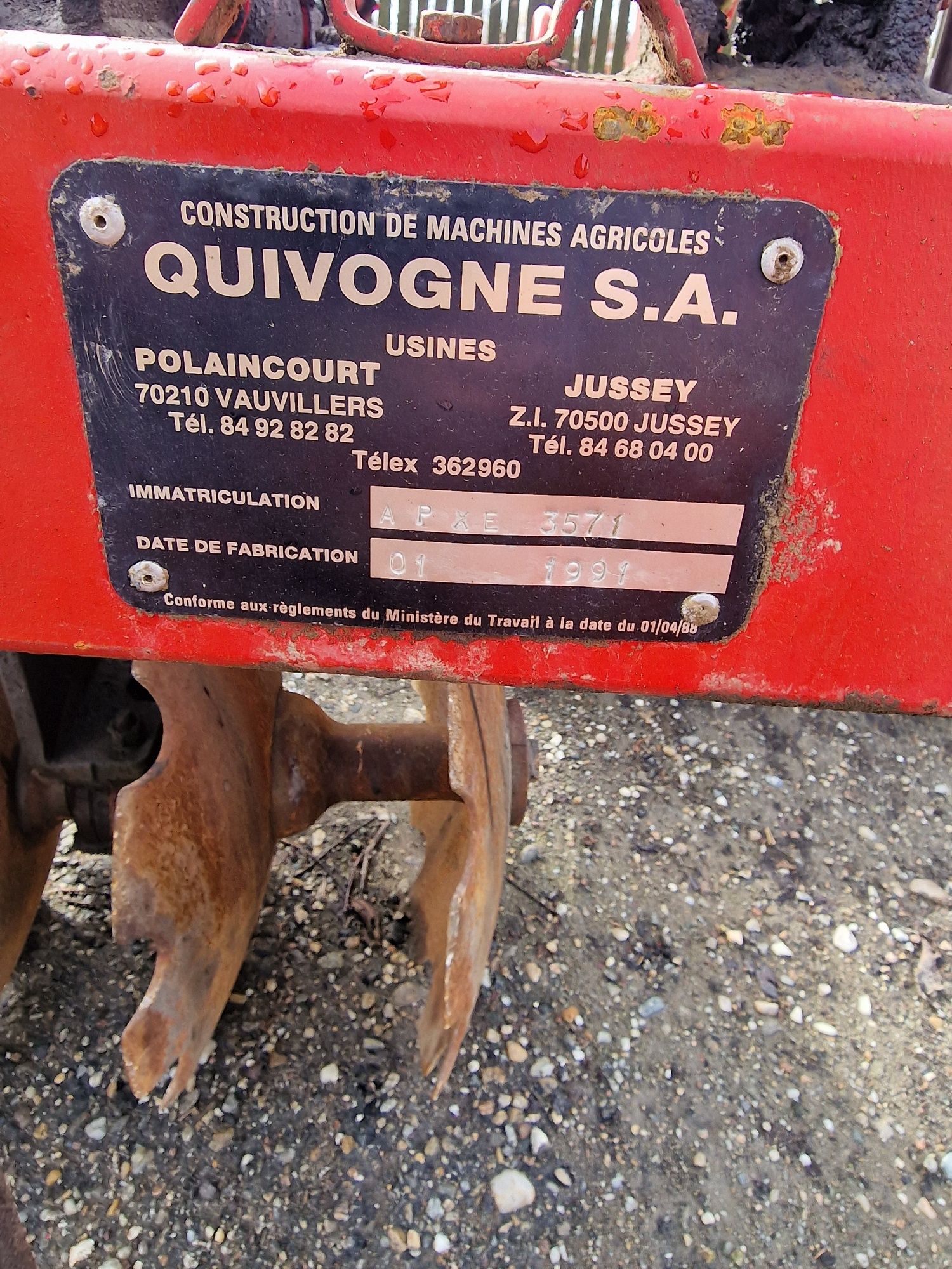 Disc agricol Quivogne