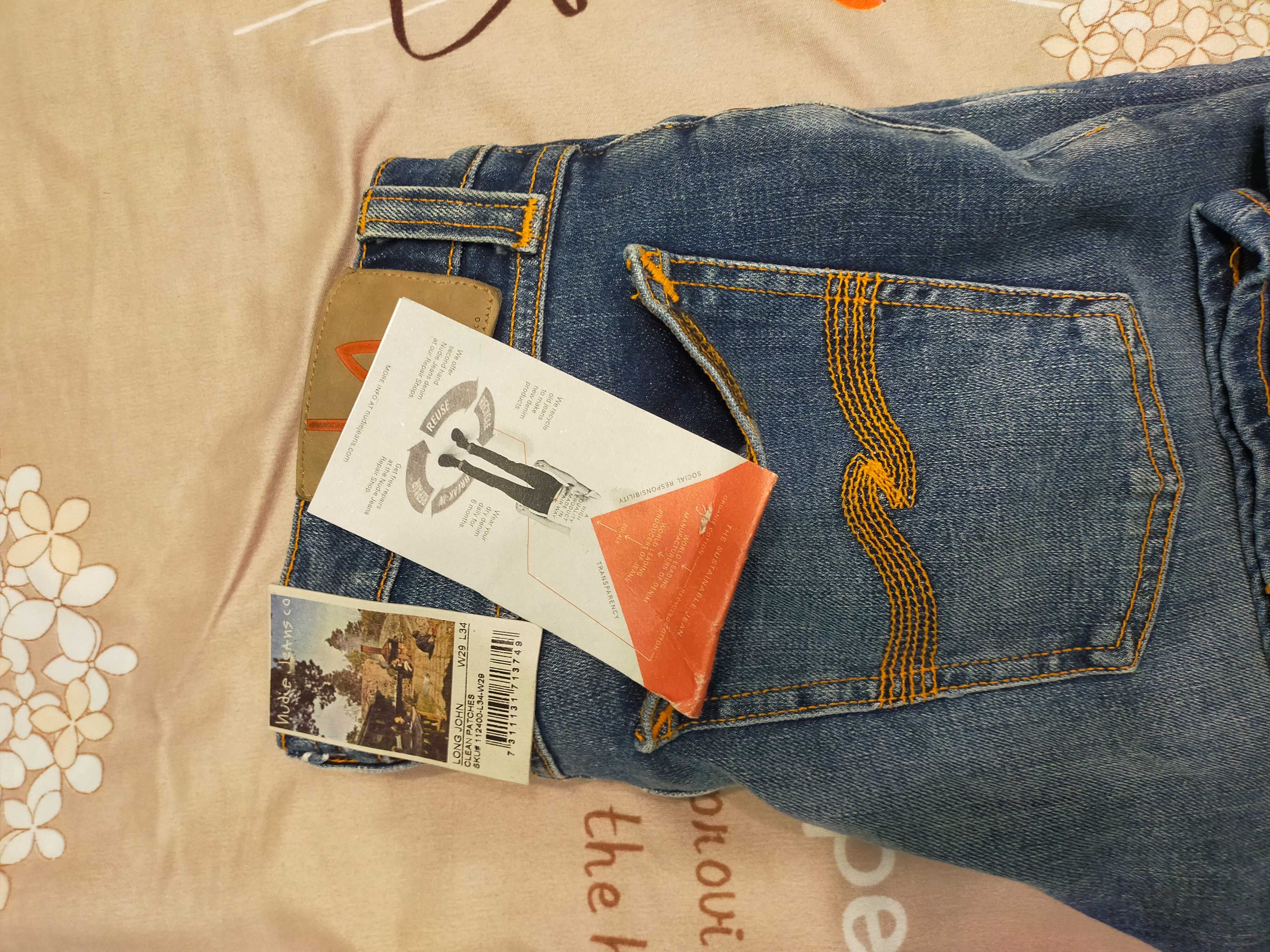 Vând blugi Nudie Jeans mărimea W28 L 34