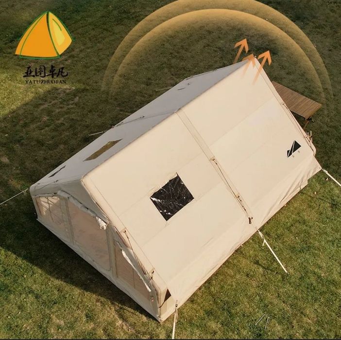 Палатка надувная семейная 400х300х210 см