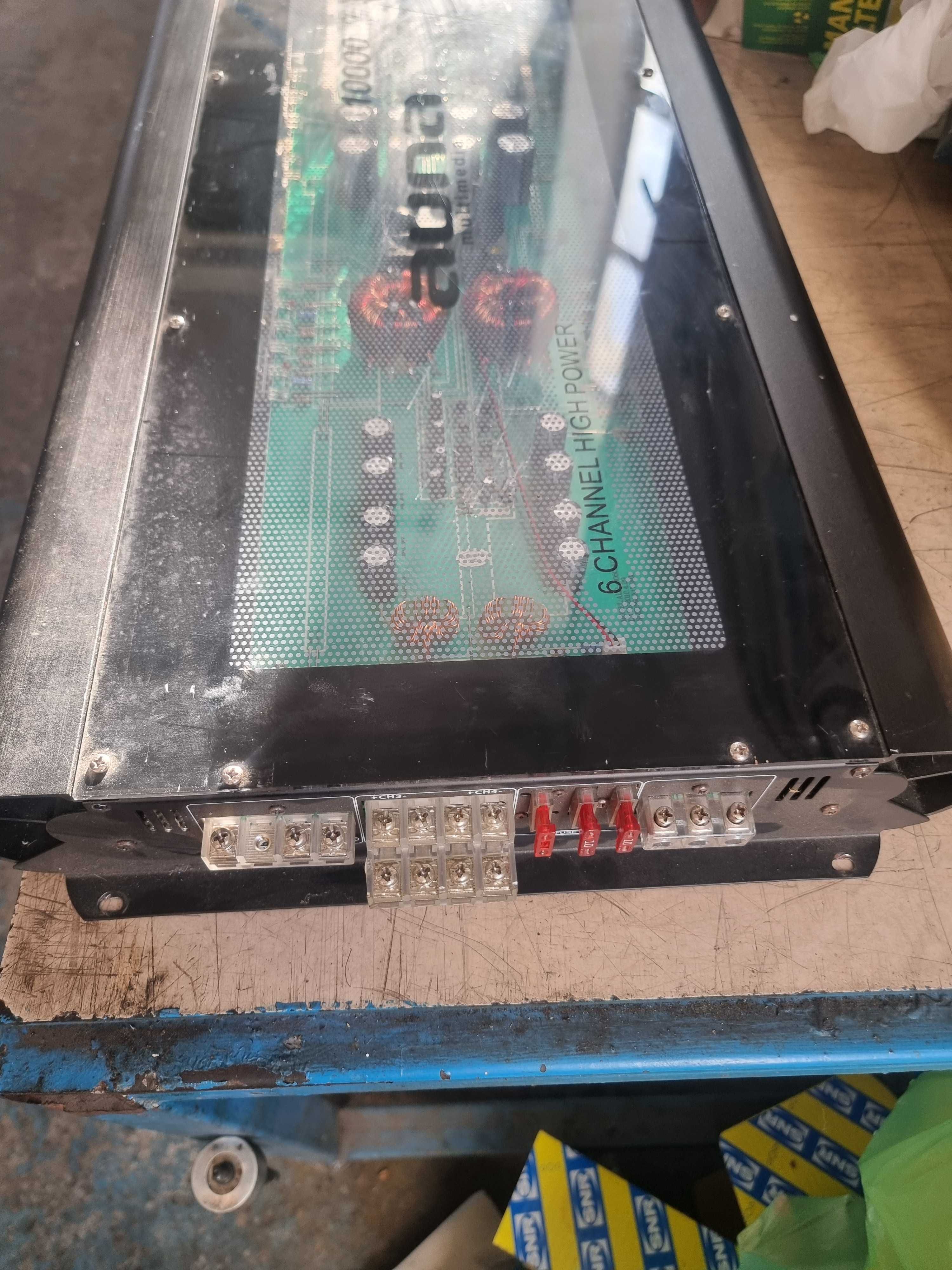 Усилвател Auna W1F-10000 6-Channel MOSFET Amplifier