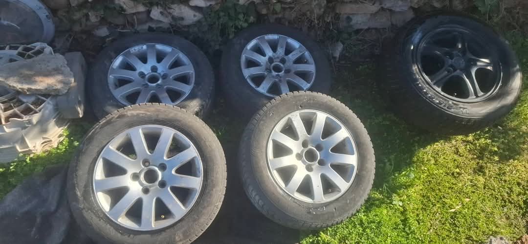 Джанти 15ки с гуми golf/ passat