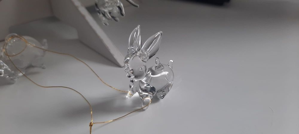 Set 12 figurine din sticla NOU