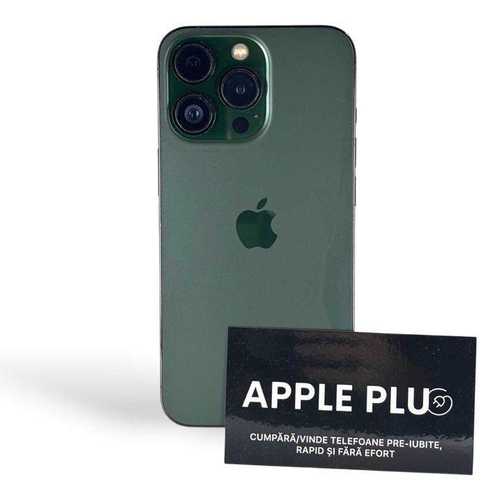 iPhone 13 Pro 100% 128Gb Alpine Green Bun +24 Luni Garanție/Apple Plug