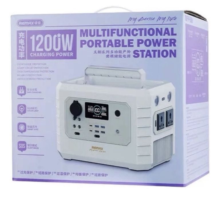 Новая портативная электростанция Remax 588 mah 27000