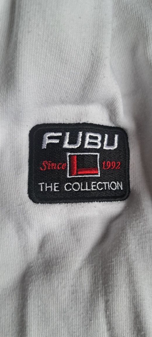 Суичър FUBU, мъжки, бял, размер L