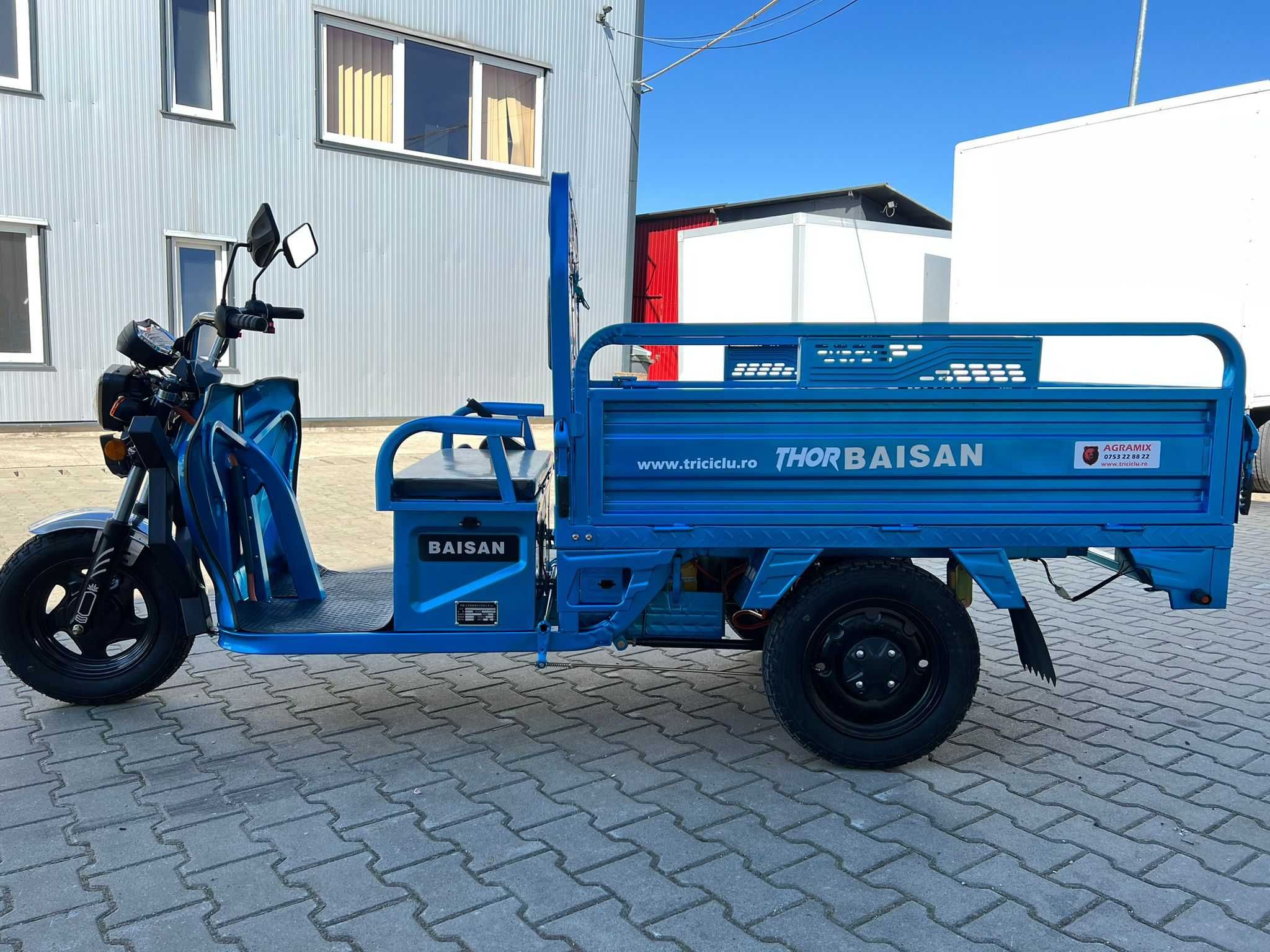 Tricicleta noua electrica basculabila Baisan 1800W Agramix
