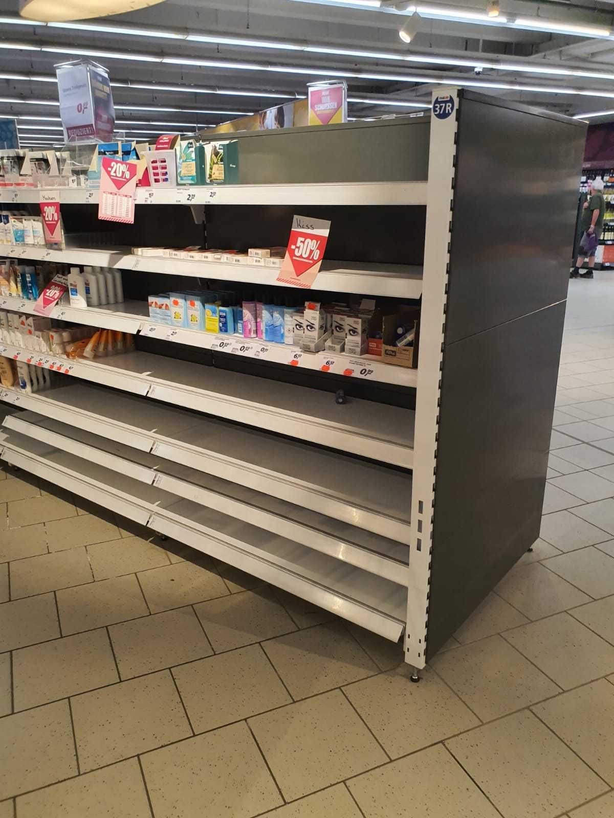 Rafturi metalice second-hand, produse in Germania - LICHIDARE STOC