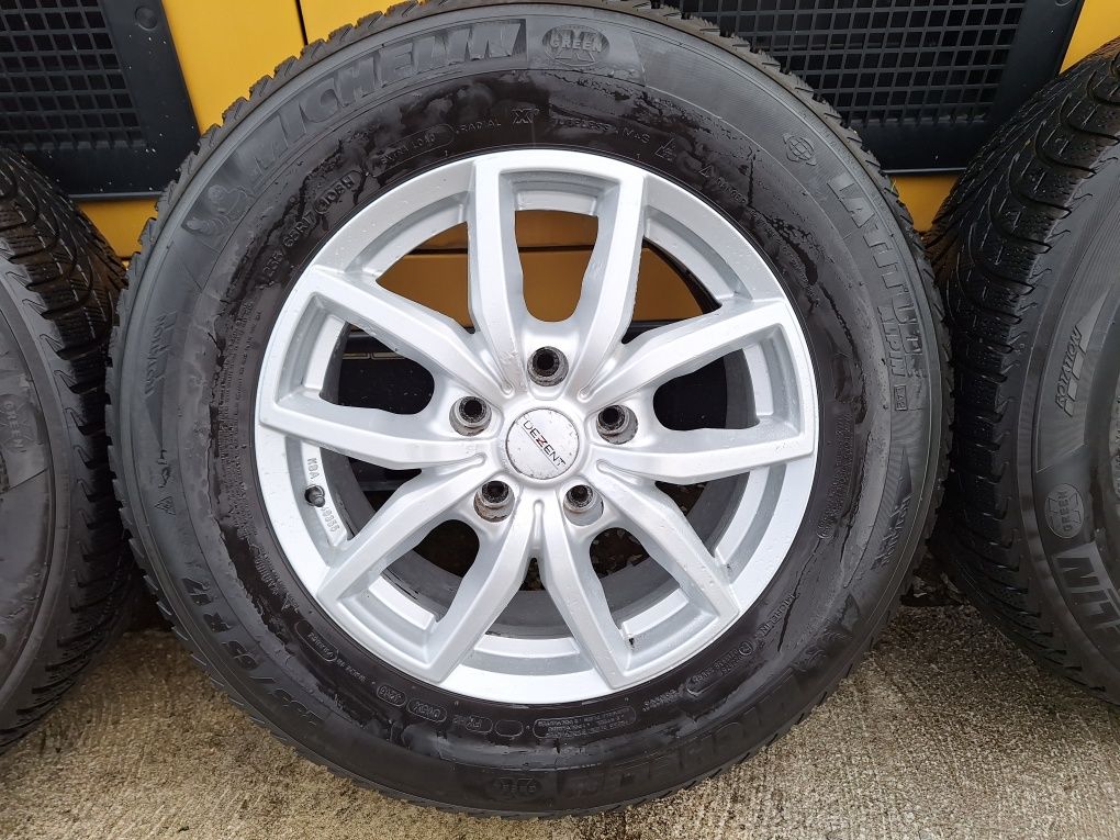 Set roti pt SUV cu jante aliaj și anvelope de iarna Michelin 17"