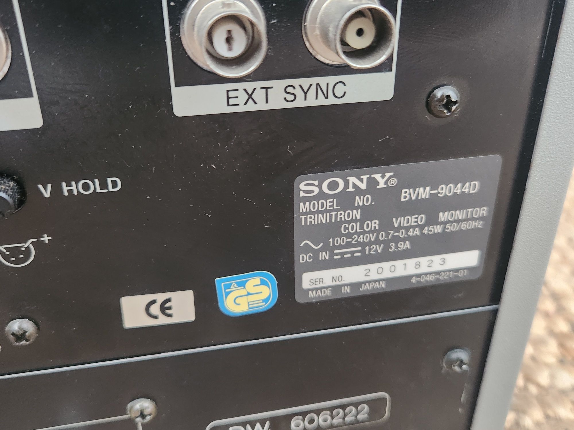 Monitor profesional Sony - retro gaming