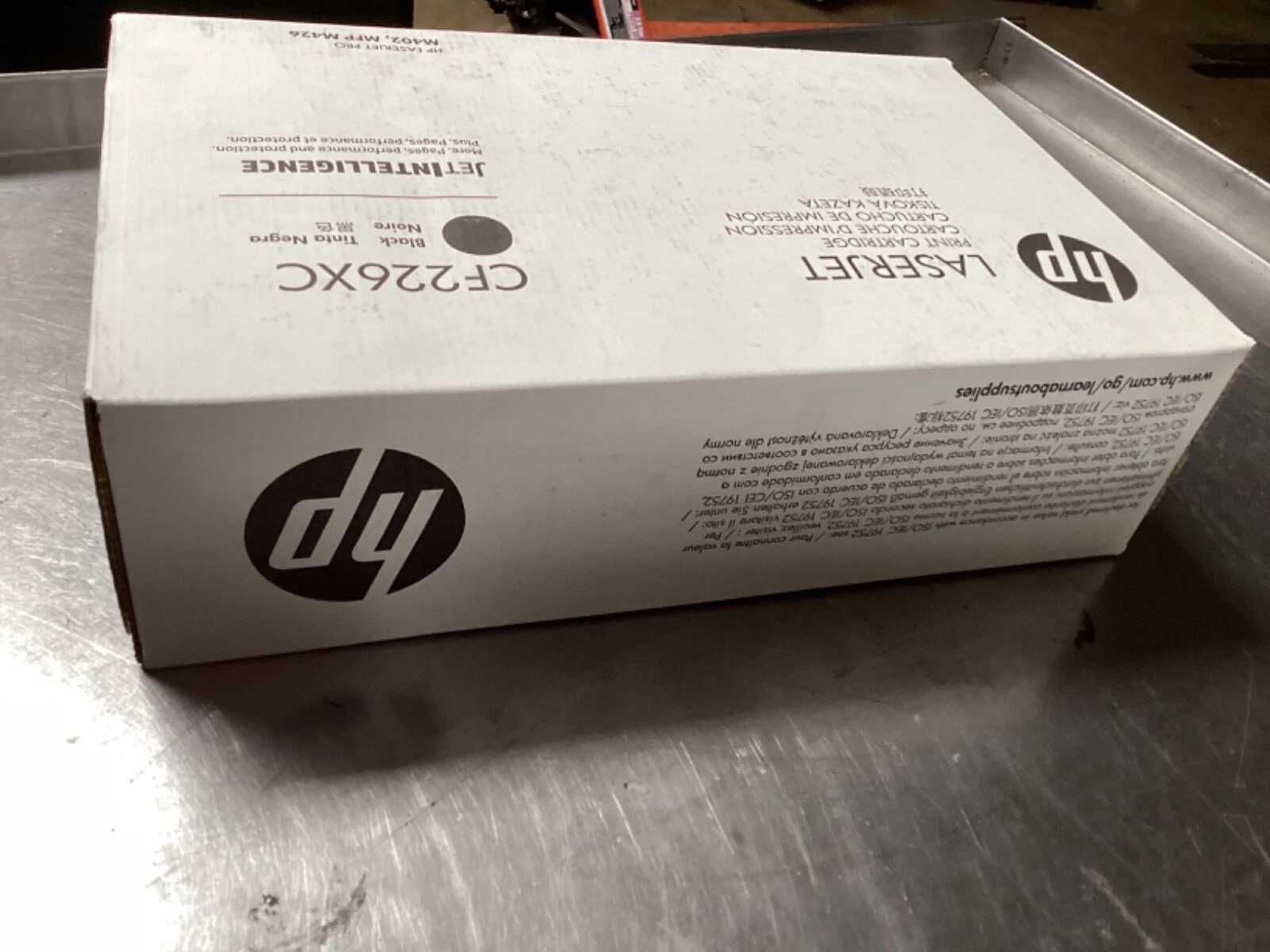 HP 26X High Yield Black Original LaserJet Toner Cartridge, CF226X