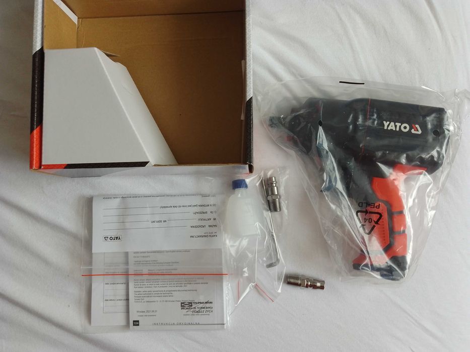 YATO YT-09544 Pistol Pneumatic de Impact, 1/2", 1700Nm, 7000 rpm - NOU