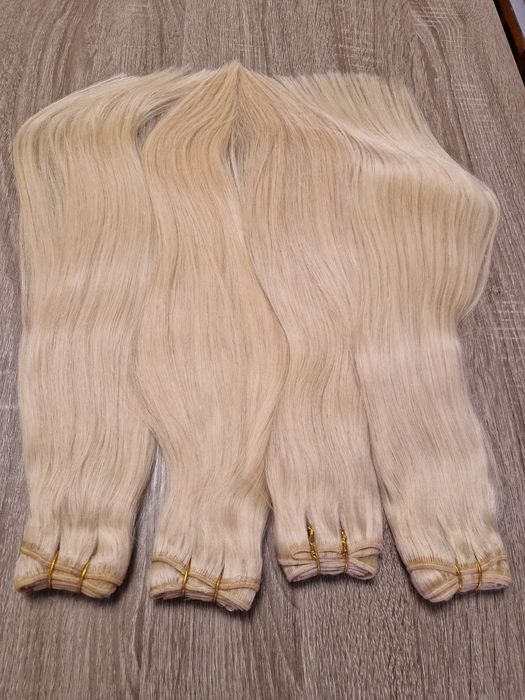 Естествена коса - висок клас, рус цвят