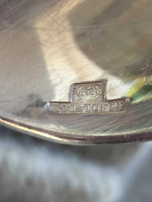 Set tacamuri argintate Christofle 80 piese