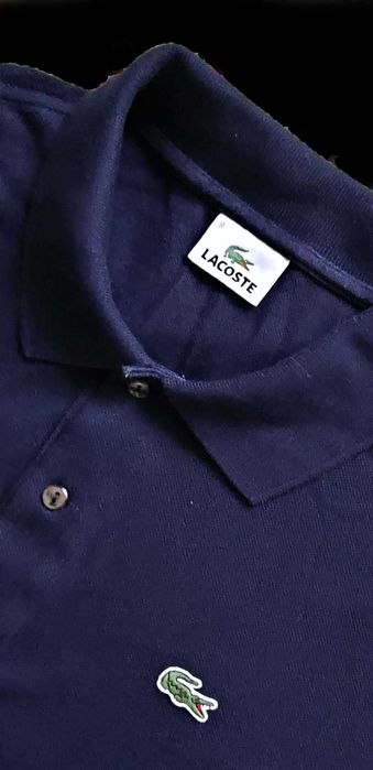 Оригинална LACOSTE поло буза с къс ръкав 3XL