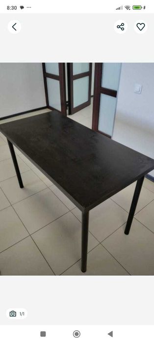 Отдам стол черный