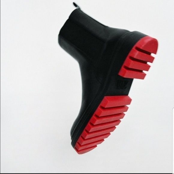 Botine /ghete din piele Zara special edition