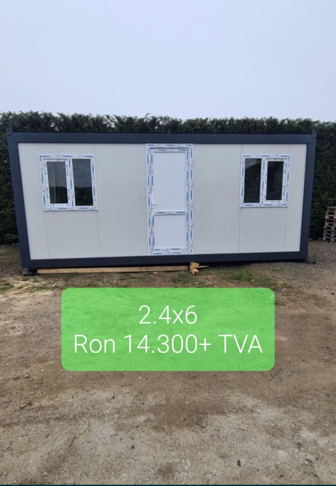 Vand container modular 2.4x6