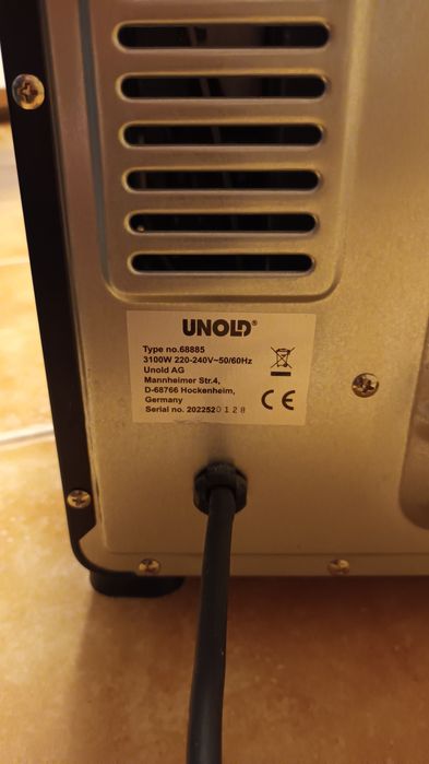 Vand cuptor electric cu 2 plite