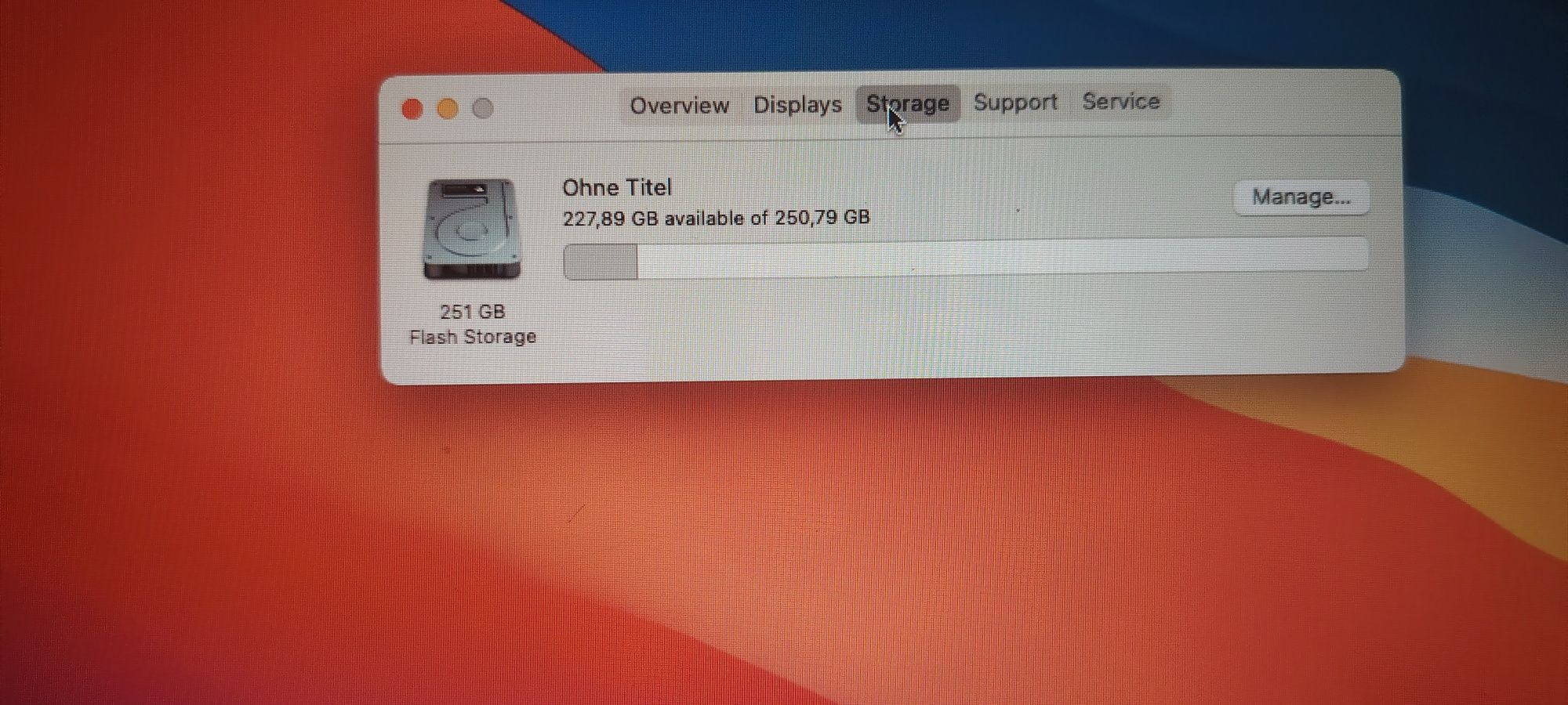 MacBook Air 256 gb