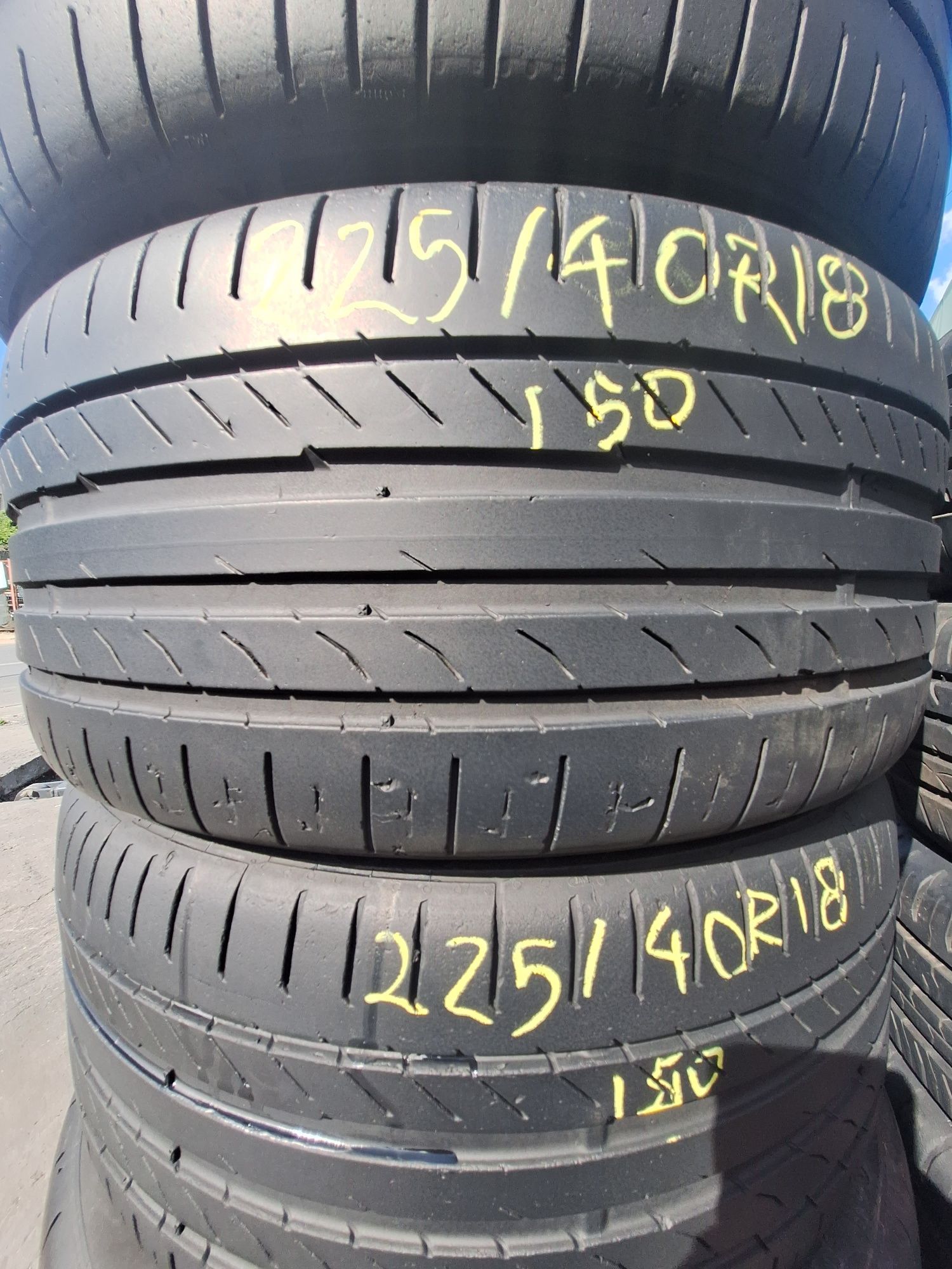 4 anvelope vara 225/40r18 Continental rft Ssr runflat Montaj Gratuit