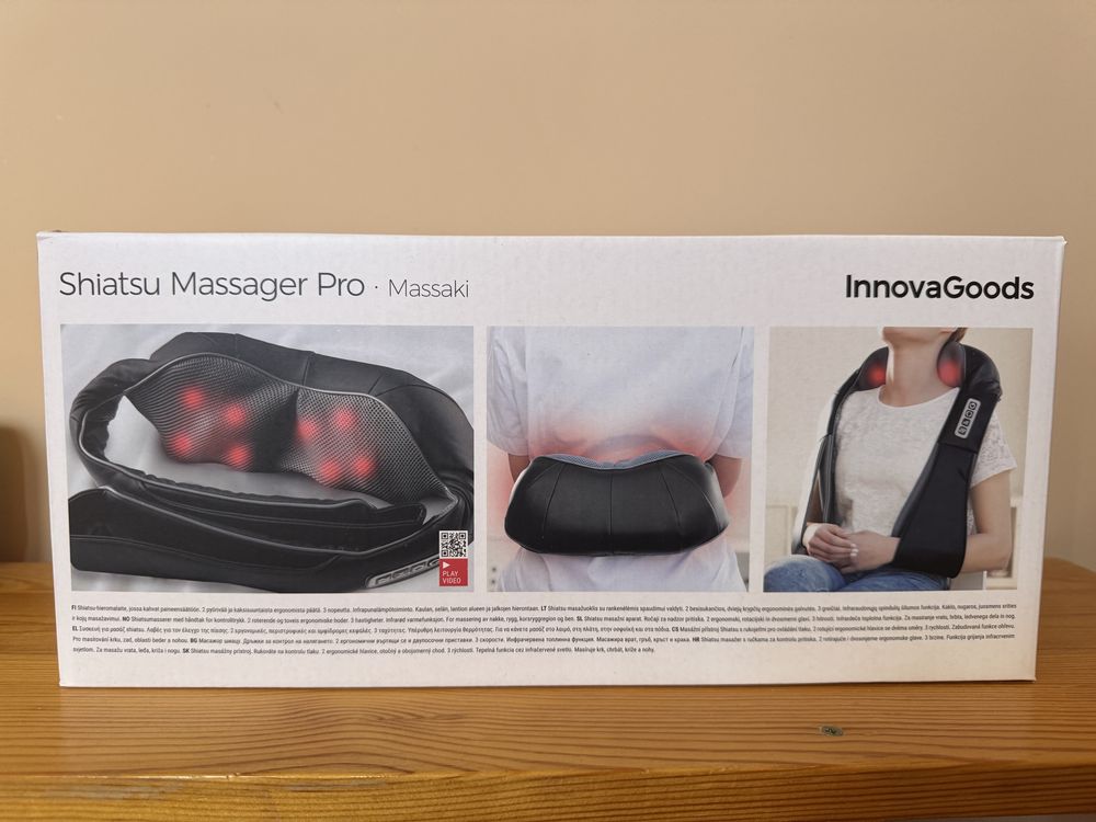 Шиацу масажор shiatsu pro massaski