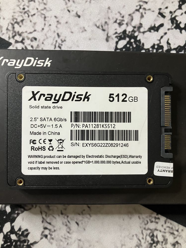 Ssd sata 512 gb