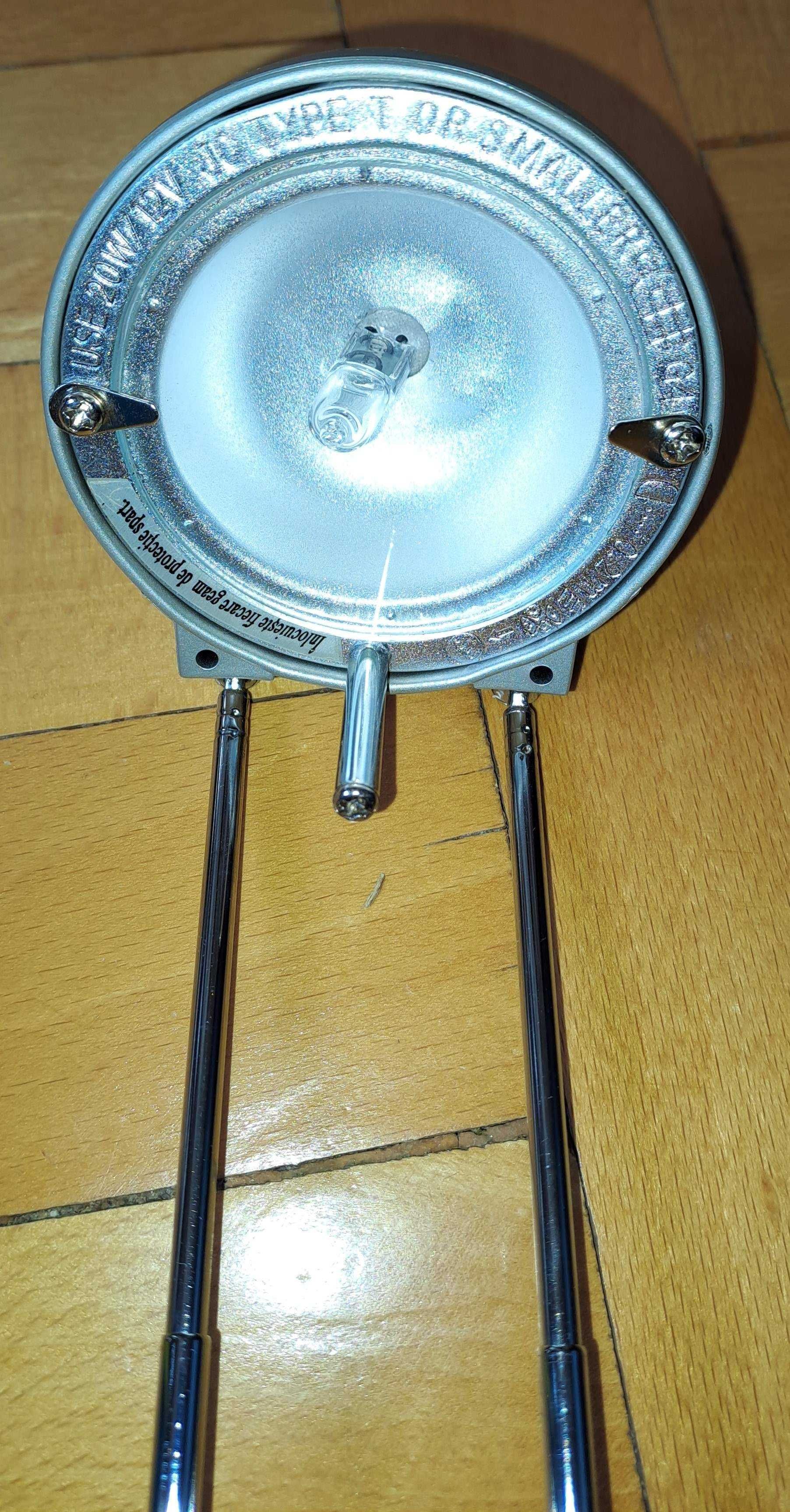 Lampă de birou telescopică cu halogen