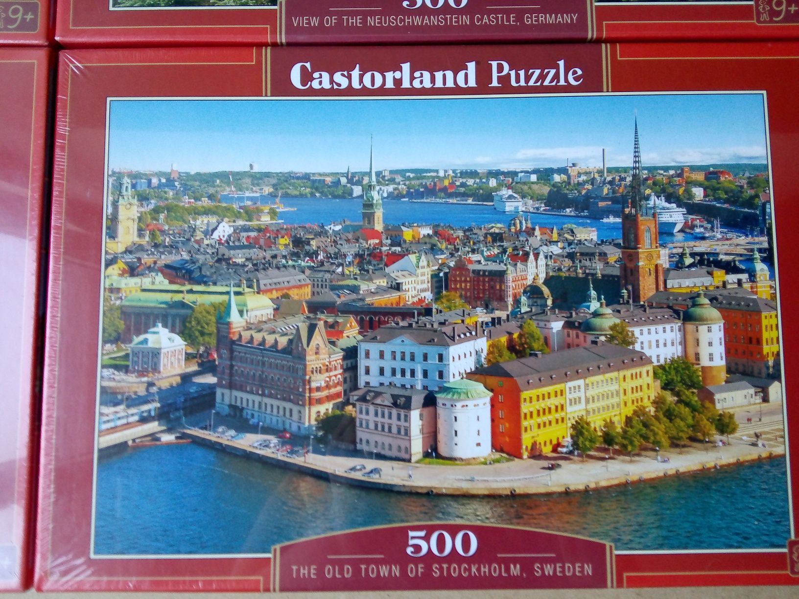 Castorland пъзели 500, 600,