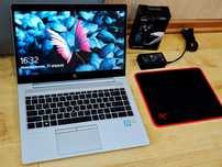 Сэнсорный HP EliteBook Core i5 ОЗУ 16ГБ SSD 512ГБ бизнес ультрабук
