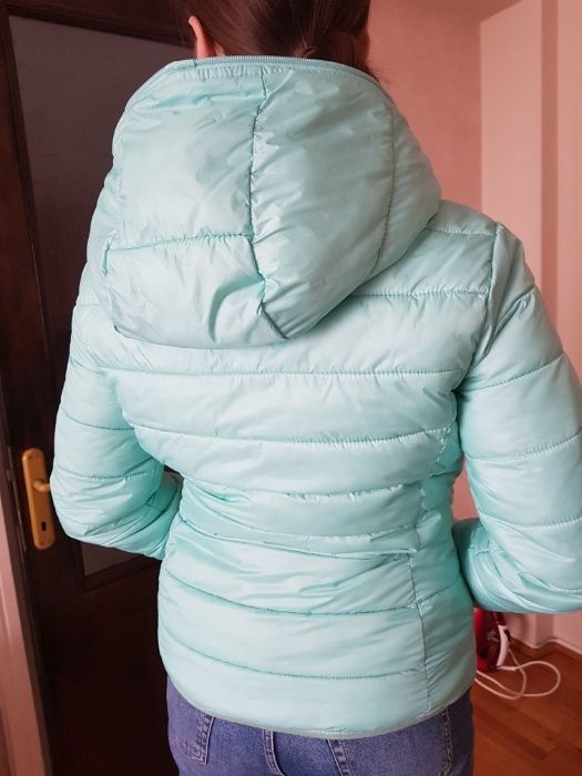 Geaca verde, marimea S/M