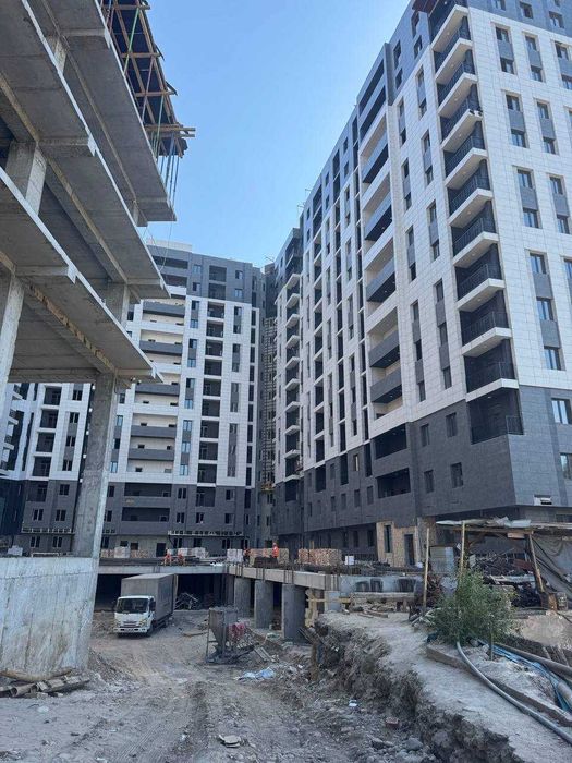 Яккасарай BINKAT 3комнатная 113м2 14этаж КОРОБКА Ш.Руставели СРОЧНО!!