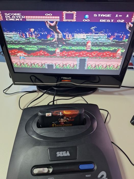 CastleVania caseta discheta clasica Sega Mega Drive Genesis