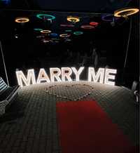 Буквы Marry Me