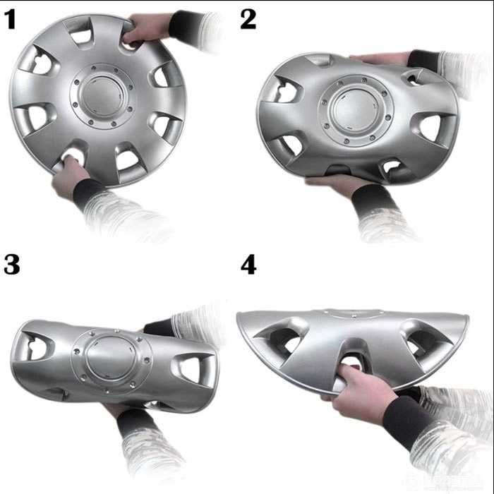 Тасове за джанти 13, 14, 15 цола Versaco Smart Silver