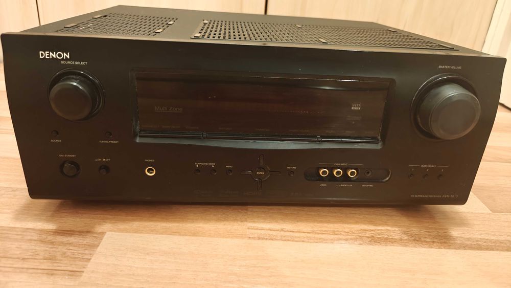 Receiver Denon AVR-1910 - stereo/5.1/7.1  dolby/DTS - (amp 7x90W)