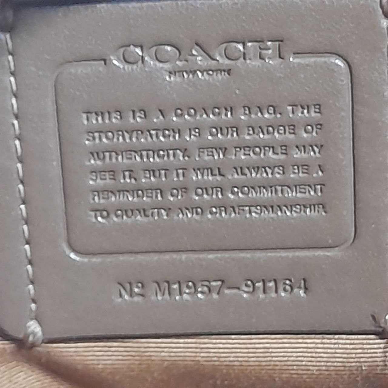 Сумка Coach Jade Colorblock Leather Saddle Bag