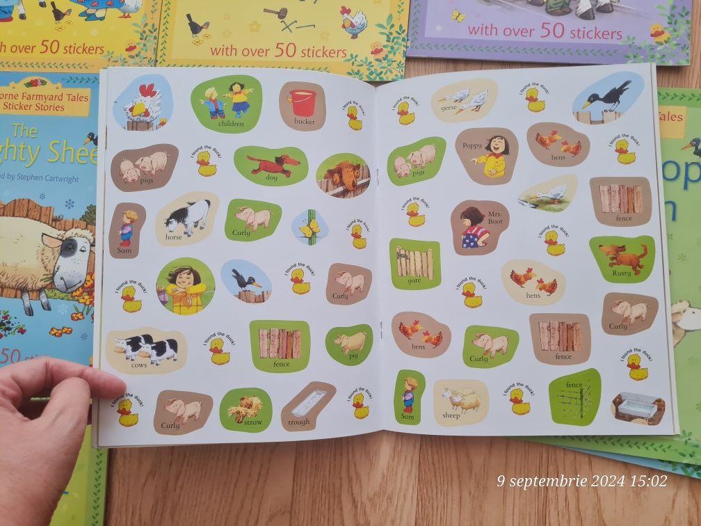 Colectia Usborne Poppy and Sam, Poppy si Sam